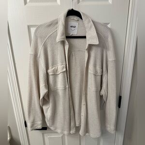 Aerie Anytime Fave Waffle Shirt